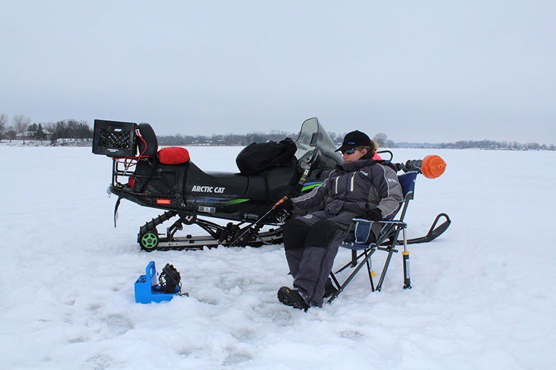 Experience the Thrill of Ice Fishing in the UK's Winter Wonderland, ice fishing demo